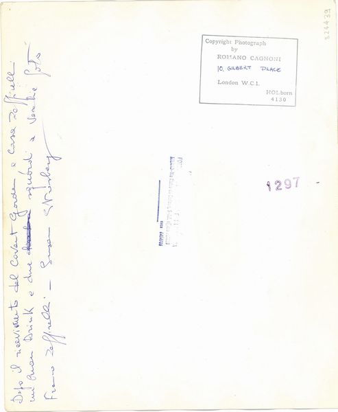 Romano Cagnoni : Gilbert Place  - Asta Fotografia - Associazione Nazionale - Case d'Asta italiane