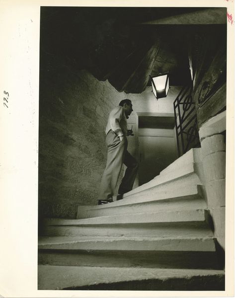 Yves Debraine : Georges Simenon  - Asta Fotografia - Associazione Nazionale - Case d'Asta italiane