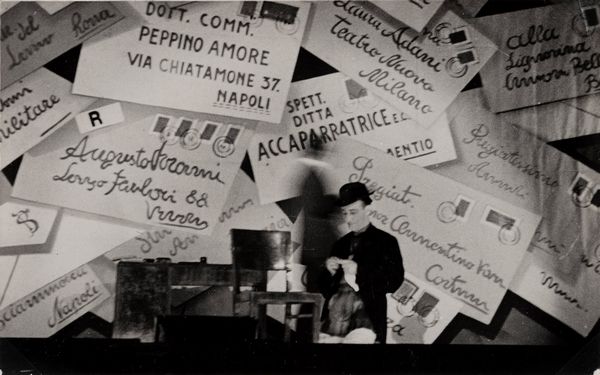 Anonimo Tot� futurista  - Asta Fotografia - Associazione Nazionale - Case d'Asta italiane