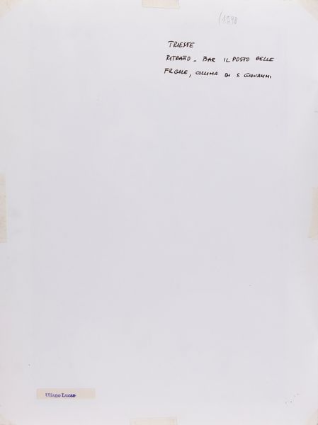 Uliano Lucas : Trieste, ritratto  - Asta Fotografia - Associazione Nazionale - Case d'Asta italiane