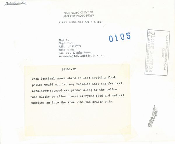 Guy L. Stulz : lotto di 5 fotografie Senza titolo (Laguna Beach Rock)  - Asta Fotografia - Associazione Nazionale - Case d'Asta italiane