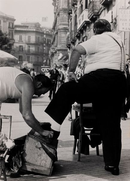 Pino Settanni : Napoli: Bassi della Duchessa  - Asta Fotografia - Associazione Nazionale - Case d'Asta italiane