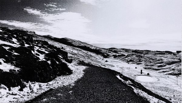 Abbas Gharib : Roads, dalla serie Snow white photo collection  - Asta Fotografia - Associazione Nazionale - Case d'Asta italiane