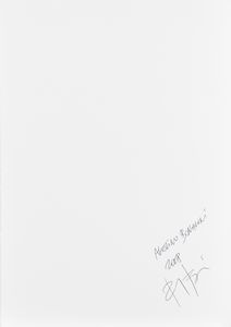 Riccardo Bagnoli : Agostino Bonalumi  - Asta Fotografia - Associazione Nazionale - Case d'Asta italiane