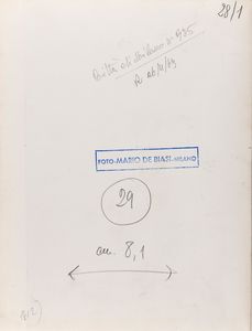 Mario de Biasi : Citt� di Milano  - Asta Fotografia - Associazione Nazionale - Case d'Asta italiane