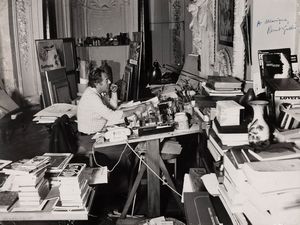 Gianni Bozzacchi - Guttuso nello studio