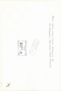 Calogero Cascio : Roma - Cristo sulla strada disegnato da un ambulante  - Asta Fotografia - Associazione Nazionale - Case d'Asta italiane