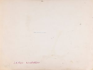 Mario Dondero : Sergio Lombardo  - Asta Fotografia - Associazione Nazionale - Case d'Asta italiane