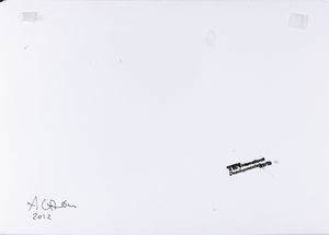 Abbas Gharib : Lonely Tree, dalla serie �Snow white photo collection�  - Asta Fotografia - Associazione Nazionale - Case d'Asta italiane