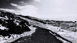 Abbas Gharib - Roads, dalla serie Snow white photo collection