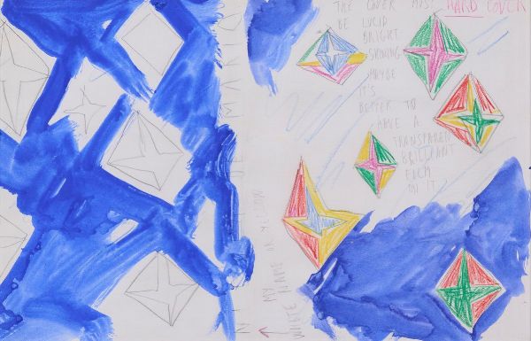 Nicola De Maria : Senza Titolo ( Hard Cover )  - Asta Asta di Arte Moderna e Contemporanea  - Associazione Nazionale - Case d'Asta italiane