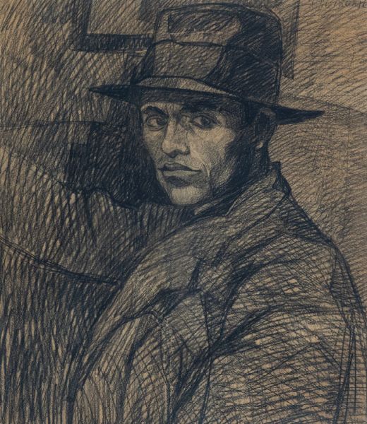 Carlo Domenici : Autoritratto  - Asta Asta di Arte Moderna e Contemporanea  - Associazione Nazionale - Case d'Asta italiane