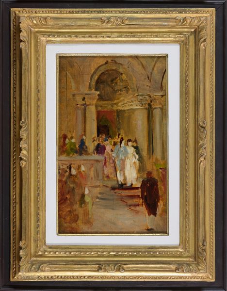 ANTONIO PUCCINELLI : Festa seicentesca  - Asta Asta di Arte Moderna e Contemporanea  - Associazione Nazionale - Case d'Asta italiane