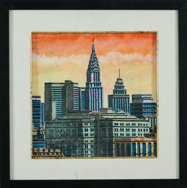 TONINO CAPUTO : Sunset over Chrysler  - Asta Asta di Arte Moderna e Contemporanea  - Associazione Nazionale - Case d'Asta italiane