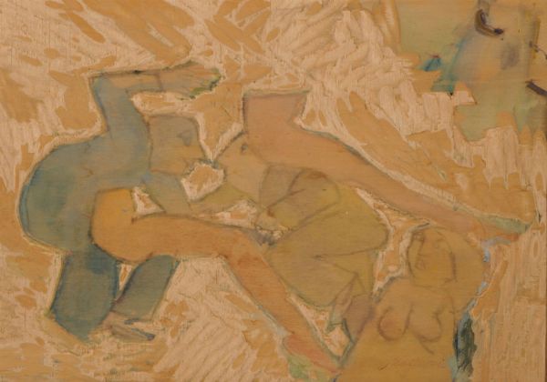 MINO MACCARI : Figure  - Asta Asta di Arte Moderna e Contemporanea  - Associazione Nazionale - Case d'Asta italiane