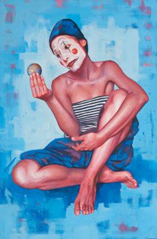 Silvio Porzionato : Pantomina (il settimo giorno)  - Asta Asta di Arte Moderna e Contemporanea  - Associazione Nazionale - Case d'Asta italiane