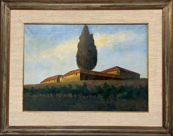 Nino Tirinnanzi : Paesaggio toscano  - Asta Asta di Arte Moderna e Contemporanea  - Associazione Nazionale - Case d'Asta italiane