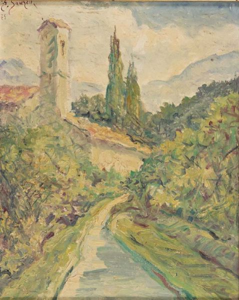 Franco Sacchetti : Paesaggio  - Asta Asta di Arte Moderna e Contemporanea  - Associazione Nazionale - Case d'Asta italiane