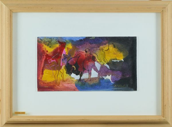 Eugenio Pardini : Corrida  - Asta Asta di Arte Moderna e Contemporanea  - Associazione Nazionale - Case d'Asta italiane