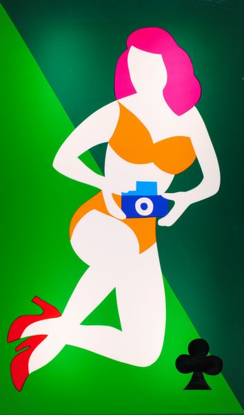 Marco Lodola : Carta da gioco  - Asta Asta di Arte Moderna e Contemporanea  - Associazione Nazionale - Case d'Asta italiane