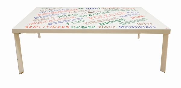 Jeaques Villeglé : Table Malevitch  - Asta Asta di Arte Moderna e Contemporanea  - Associazione Nazionale - Case d'Asta italiane