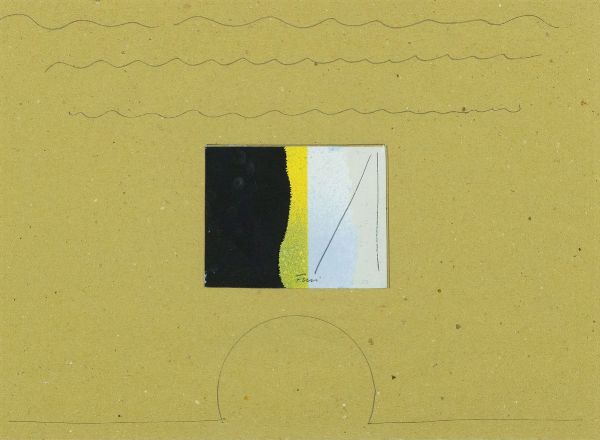 WALTER FUSI : Senza titolo  - Asta Asta di Arte Moderna e Contemporanea  - Associazione Nazionale - Case d'Asta italiane