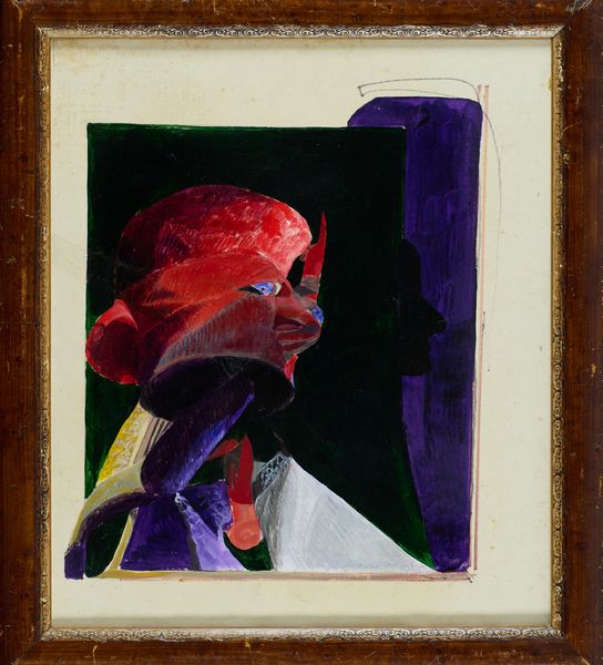 Ennio Calabria : Studio per ritratto  - Asta Asta di Arte Moderna e Contemporanea  - Associazione Nazionale - Case d'Asta italiane