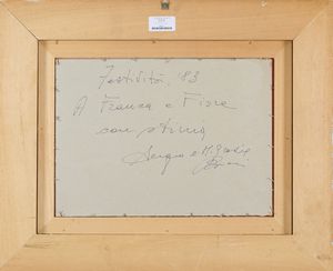 Sergio Scatizzi : Vaso di fiori  - Asta Asta di Arte Moderna e Contemporanea  - Associazione Nazionale - Case d'Asta italiane