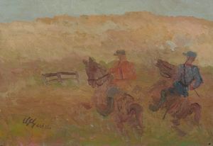 Guido Guidi - Soldati a cavallo