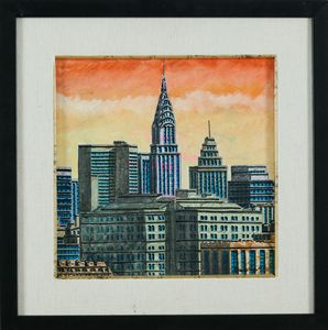 TONINO CAPUTO - Sunset over Chrysler