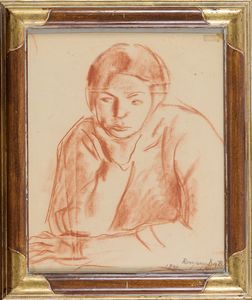 Romano Dazzi - Ritratto di donna
