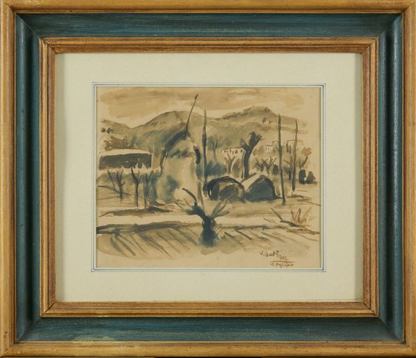 Vinicio Berti : Il pagliaio  - Asta Arte Moderna e Contemporanea - Associazione Nazionale - Case d'Asta italiane