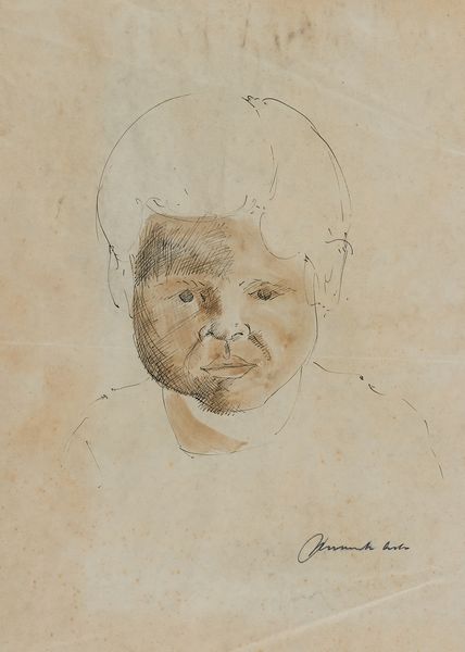 Anonimo : Volto di bambino  - Asta Arte Moderna e Contemporanea - Associazione Nazionale - Case d'Asta italiane