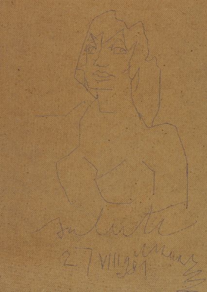 MINO MACCARI : Figura  - Asta Arte Moderna e Contemporanea - Associazione Nazionale - Case d'Asta italiane