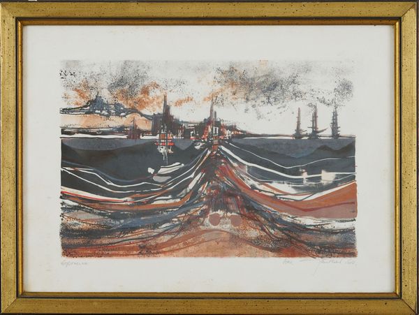 Max Gunther : Harbor  - Asta Arte Moderna e Contemporanea - Associazione Nazionale - Case d'Asta italiane