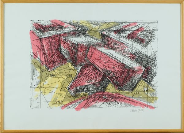 Vinicio Berti : Senza titolo  - Asta Arte Moderna e Contemporanea - Associazione Nazionale - Case d'Asta italiane