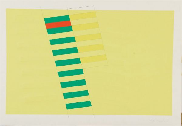 AGOSTINO BONALUMI : Senza titolo  - Asta Arte Moderna e Contemporanea - Associazione Nazionale - Case d'Asta italiane