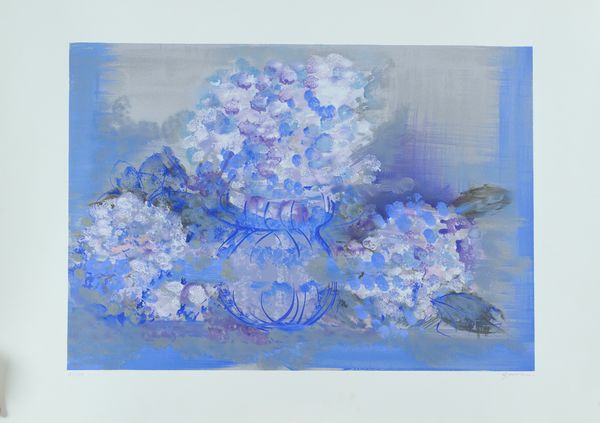 Giuseppe Ajmone : Ortensie  - Asta Arte Moderna e Contemporanea - Associazione Nazionale - Case d'Asta italiane