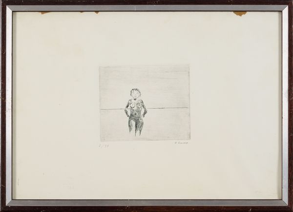 Xavier Bueno : Bambina  - Asta Arte Moderna e Contemporanea - Associazione Nazionale - Case d'Asta italiane