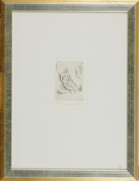 Carlo Carrà : Figura femminile  - Asta Arte Moderna e Contemporanea - Associazione Nazionale - Case d'Asta italiane