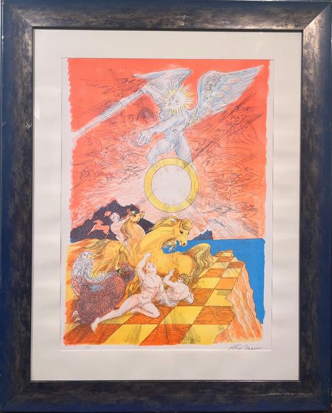 ALIGI SASSU : Apocalisse  - Asta Arte Moderna e Contemporanea - Associazione Nazionale - Case d'Asta italiane