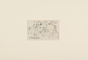 Guido Borgianni : Lotto unico di 4 opere  - Asta Arte Moderna e Contemporanea - Associazione Nazionale - Case d'Asta italiane