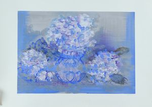 Giuseppe Ajmone - Ortensie