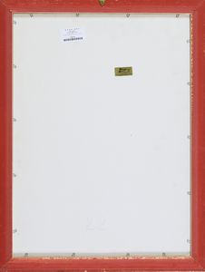 Carlo Carrà : Uomo seduto  - Asta Arte Moderna e Contemporanea - Associazione Nazionale - Case d'Asta italiane