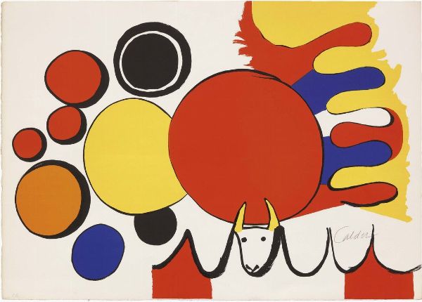 Alexander Calder : Poemas para mirar  - Asta ASTA ARTE CONTEMPORANEA, PRATO 26-27 MAGGIO 2017 - Associazione Nazionale - Case d'Asta italiane