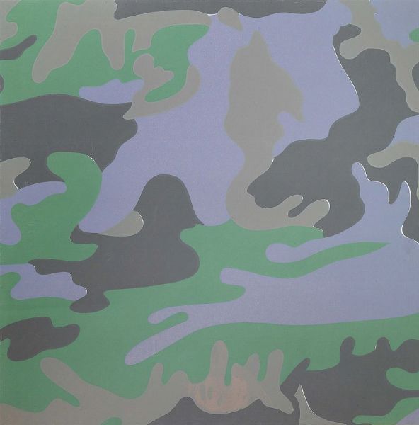 Andy Warhol : Camouflage  - Asta ASTA ARTE CONTEMPORANEA, PRATO 26-27 MAGGIO 2017 - Associazione Nazionale - Case d'Asta italiane