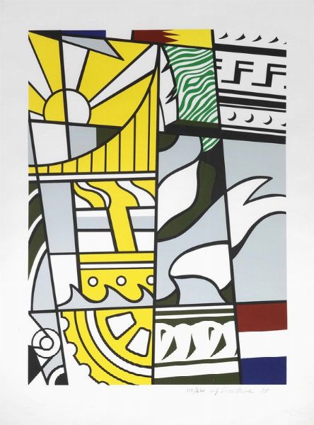 Roy Lichtenstein : Bicentennial Print  - Asta ASTA ARTE CONTEMPORANEA, PRATO 26-27 MAGGIO 2017 - Associazione Nazionale - Case d'Asta italiane