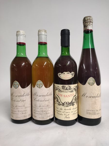 Fattoria Dei Barbi Colombini, Vin Santo & Moscadello  - Asta Spring Wines and Spirits - Associazione Nazionale - Case d'Asta italiane