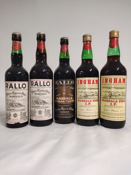 Rallo, Ingham, Marsala  - Asta Spring Wines and Spirits - Associazione Nazionale - Case d'Asta italiane
