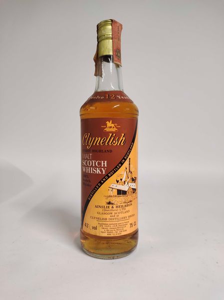 Clynelish 12 Years Old, Malt Scotch Whisky  - Asta Spring Wines and Spirits - Associazione Nazionale - Case d'Asta italiane